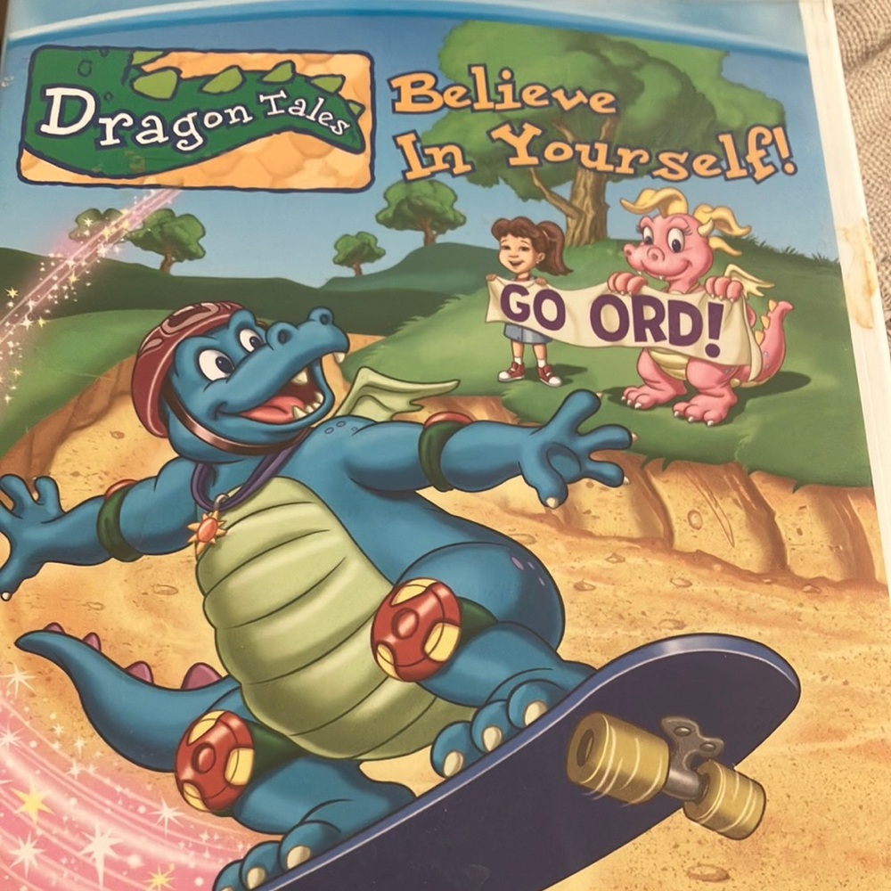 Dragon tales believe in yourself dvd